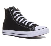CONVERSE Tout Étoile Hommes Montante Toile Baskets En Rouge Taille UK 7 - 13