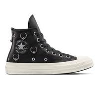 Converse Unisex Chuck 70 Hi Black/silver/egret Taille: 41.5 | Chaussures à Lacets Outlet | Unisex | Le Noir