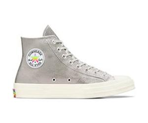 Converse Unisex Chuck 70 Pride Silver/egret/chaos Fuschia Taille: 46.5 | Baskets Outlet | Unisex | Gris
