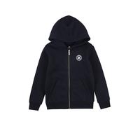CONVERSE Veste de survêtement bleu foncé / blanc, Taille 110-116