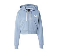CONVERSE Veste de survêtement bleu marine / bleu-gris / rouge foncé / blanc, Taille XS