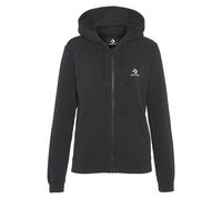 CONVERSE Veste de survêtement noir / blanc, Taille XXL