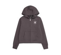 CONVERSE Veste de survêtement 'STAR' gris foncé / blanc, Taille 176