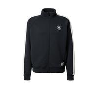 CONVERSE Veste mi-saison noir / blanc, Taille XXL