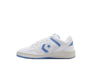Converse Weapon A12745C Chaussures basses en cuir Blanc/bleu, blanc/bleu, 9 UK