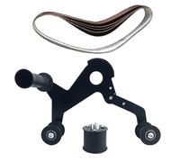 Conversion Du Dispositif De Ponçage À Bande Avec 3 Options Standard Pour L'intégration De Meuleuses D'angle En Acier Sur Une Meuleuse De Tuyaux Ronds En Métal