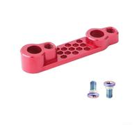Conversion Frein Disque Vélo Conversion Frein Disque Vélo Conversion | Alliage 7075 haute résistance, déformation nulle, idéal route, couleur vive anti-usure(red- Back)