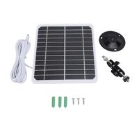 Conversion monocristalline fixée au mur IP68 de rendement élevé de panneau solaire de Mtlavishness 20W pour des caméras de sécurité Lumières de secours de conducteurs de faune