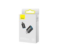 converter ingenuity series mini otg adaptor usb-a 3.1 female to type-c male noir (zjjq000001)