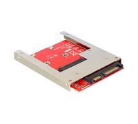 Delock Converter SATA 22 pin > mSATA with 2.5" Frame - Adaptateur d'interface - mSATA - mSATA - SAS 6Gb/s, SATA 6Gb/s