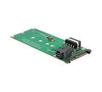 Converter U.2 SFF-8639 / SFF-8643 NVMe > 1 x M.2 Key M - Adaptateur d'interface - M.2 - M.2 Card - SAS 6Gb/s, U.2