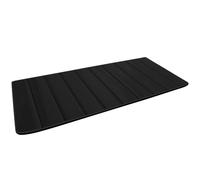 Convertible Canapé-lit Matelas futon Portable Pliable pour extérieur, intérieur, Voiture d'invité Matelas de Sol Portable pour dortoir avec Sac(10mm Thick/Black 195x72cm)