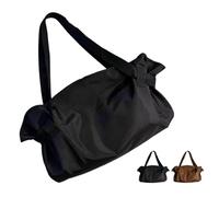 Convertible Tote Bag,Capacity Drawstring Carryall with Waterproof Fabric | Velcro Design Foldable Duffel Totes Purse Shopping Travel Handbag,Stylish Minimalist Solid-Color