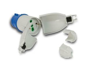 CONVERTISPINA OPTIMUS SITE DE CONSTRUCTION IP44 PLUG 2P+T 16A 200-250V 6H IP