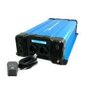 Convertisseur 12V 2500 Watt Pur Sinus Bleu Affichage : Avec Télécommande de