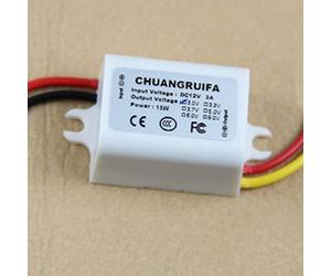 Convertisseur 12V abaisseur à 3V 3A 15W Module d'alimentation DC/pour DC Nouvelle carte émettrice Convertisseur Bloc d'alimentation Connecteur de lecteur Puce électronique Amplificateur PCB Chargeur