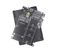 Convertisseur 2 en 1 SSD mSATA et NGFF vers SATA 3.0 2,5" SSD boîtier de disque dur