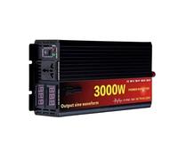 Convertisseur 3000W 4000W 5000W pour Onduleur Voiture À Onde Sinusoïdale pour DC 12V 24V AC 220V 50Hz Convertisseur Puissance avec Affichage(5000W-12V)