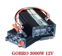 Convertisseur 3000W pur sinus ecran LCD（DC 12V à 220V AC ）- Onduleur