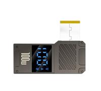 Convertisseur à chargeur portable écran numérique PD 100 W | Connecteur Barrel Chargeur Source Pour La Plupart Des Portables USB C Notebooks Slimbooks Netbooks Et Workstation
