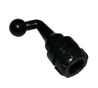 Convertisseur à rotule femelle/mâle pour supports de téléphone, lumières photographiques, appareils numériques, support d'appareil photo, tige d'extension de téléphone