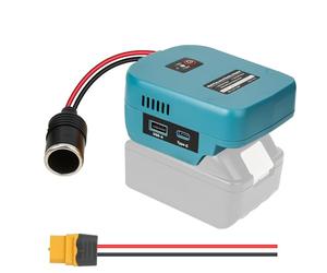 Convertisseur abaissant 18 V vers 12 V pour batterie Makita 18 V LXT pour adaptateur de roue d'alimentation, DC 12 V 15 A 180 W - Régulateur de conversion descendante pour chariot de golf, voiture