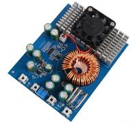 Convertisseur abaisseur 1000 W 50 A DC-DC Module d'alimentation réglable Large tension d'entrée DC25-90 V Sortie DC2,5 V-50 V Ventilateur intégré dissipateur thermique 120 x 96 x 37 mm PCB pour outils