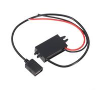 Convertisseur abaisseur 12 V 24 V vers 5 V 3 A DC-DC Alimentation avec sortie USB pour voiture et utilisation industrielle Protection contre l'inversion de polarité intégrée