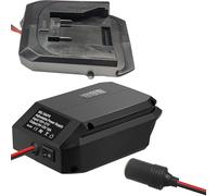 Convertisseur abaisseur de batterie, adaptateur d'alimentation de voiture, régulateur de voiture DC 18 V vers 12 V, transformateur pour DCB200 BL1815B avec protection contre les surintensités, sortie