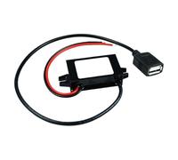 Convertisseur abaisseur de Tension CC/CC Type C USB-C Mini Micro USB 12 V 24 V 36 V 48 V vers 5 V 3 A Chargeur de téléphone de Voiture 12 V vers 5 V(Mini)