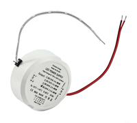 Convertisseur AC DC 24V Compact Rond Convertisseur AC DC 24V(60W 24V) | Compatibilité bandes LED, 48W capacité, design rond compact, installation pour facile espaces réduits, neutre