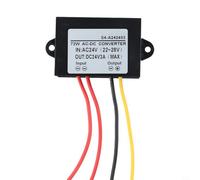 Convertisseur AC vers DC 24 V CA vers 24 V CC 3 A Régulateur de tension 72 W Module d'alimentation IP68 Étanche à la poussière et aux chocs pour moteurs d'éclairage LED