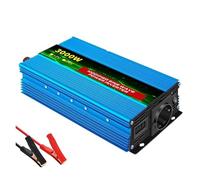 Convertisseur Accessoires Automobiles Solaire LED Eurostandard Socke 3000W 4000W AC Onduleur Sinusoïdal Modifié Convertisseur 12V À 220V 50HZ Onduleur(12V3000W50HZ EU)