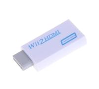 Convertisseur adaptateur compatible Wii vers HDMI, 3.5mm, Audio Wii2HDMI-compatibale, compatible HDTV, Full HD, 720P, 1080P