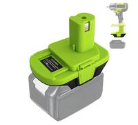 Convertisseur adaptateur de batterie MT20RNL, utilisé pour les outils Ryobi 18V, convertit pour batterie Li-Ion Makita 18V vers batterie Li-Ion Ryobi 18V MT20RNL