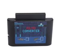 Convertisseur Adaptateur de Carte de Jeu MS vers MD pour Consoles Rétro, Compatible avec Master System et Mega Drive, Jeu Vidéo Rétro
