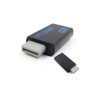Convertisseur adaptateur HDMI full DH 1080 pour Nintendo Wii - Wii U - Noir - Straße Game ® noir