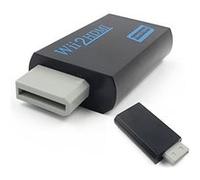 Convertisseur adaptateur HDMI full DH 1080 pour Nintendo Wii - Wii U - Noir - Straße Game ® noir