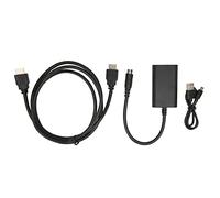 Convertisseur Adaptateur HDMI, pour Interface Saturn SS, USB 5V 1080P HD 4:3 16:9 Rapport D'aspect Plug and Play Console de Jeu Upscaler pour Saturn