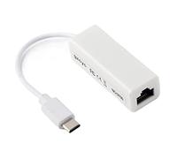 Convertisseur Adaptateur Réseau Ethernet LAN de Type C vers RJ45 100 Mbps, Petite Taille, Insertion Libre, Puce 8152B Avancée, Compatible avecXP/7/8, Mac OS