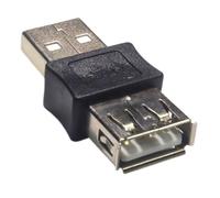 Convertisseur adaptateur USB - USB2.0 mâle vers femelle | Design compact durable | Connecteur de coupleur d'extension direct AF-AM pour appareil de cube de PC d'ordinateur portable portable