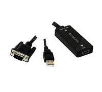 LogiLink CV0060 câble vidéo et adaptateur Noir