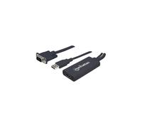 Convertisseur Adaptateur Vga Z USB Audio vers HDMI 1080P 152426