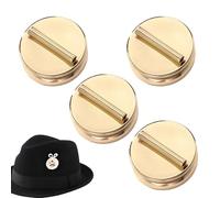 Convertisseur Aimanté pour Broche Lot de 4 Supports Métalliques Plats