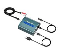Convertisseur Analogique-Numérique avec CâBle O ptique Prises Jack 3,5mm, Convertisseur D'Audio Aux en NuméRique Coaxiale Toslink Fibre Optique Avec CâBle Fibre Optique Pour ps3, ps4, téLéVis