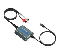 Convertisseur Analogique Numérique,Convertisseur Audio 3,5 mm vers Optique avec Entrée AUX RCA et Sortie Optique,Adaptateur Optique Jack pour PS3,PS4,HDTV et Blu-ray
