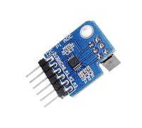 Convertisseur analogique-numérique I2C 16 bits 4 canaux Carte de développement de convertisseur pour RPi 4B / 3B+ / 3B Puce de conversion analogique-numérique Accessoire d ' amplificateur