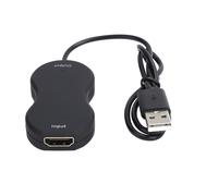 Convertisseur analogique-numérique USB 2.0 avec entrée et sortie HDMI pour la conversion de vidéos et de séquences de jeu en direct. Numérisez