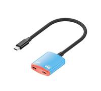 Convertisseur AR 2 en 1 avec toutes les fonctions : Type C hdmii/DP, projection d'écran HD 8K, extension de charge rapide PD 100 W