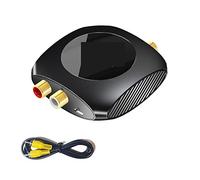 Convertisseur Audio analogique-numérique 96KHz 2RCA vers SPDIF Adaptateur coaxial Optique TV Haut-Parleur amplificateur de Caisson Basses(3)
